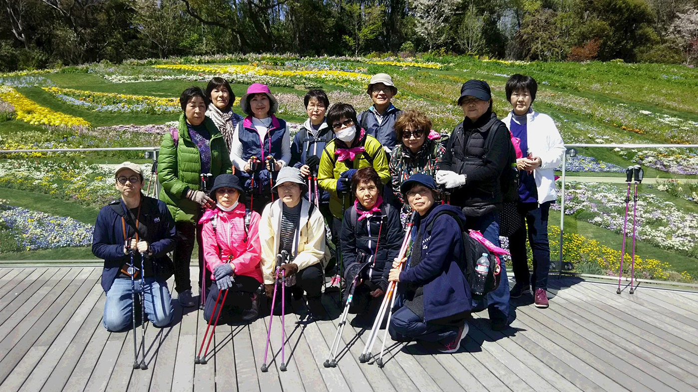 横浜四季の森での集合写真